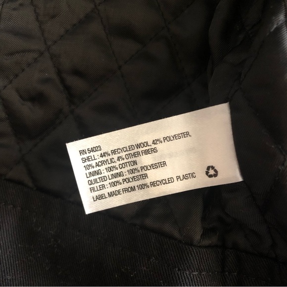 GAP Moto Wool Blend Biker Crop Jacket - Picture 10 of 10